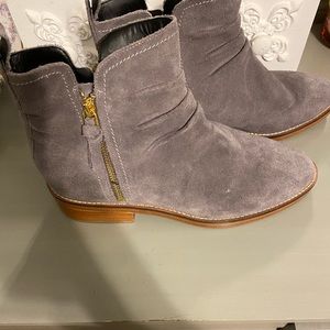 Brand new Cole Haan gray women’s booties size 9